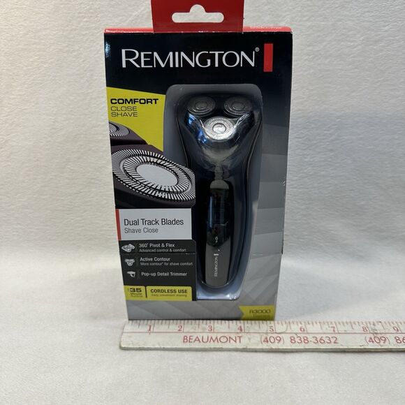 SEALED Remington Cordless R3000 Series Men's 3 Head Rotary Electric Shaver NWT - Picture 6 of 7